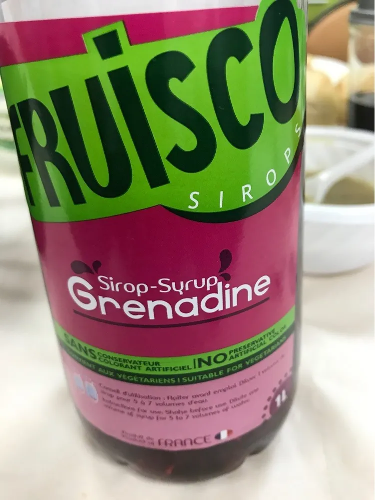 Sirop de grenadine