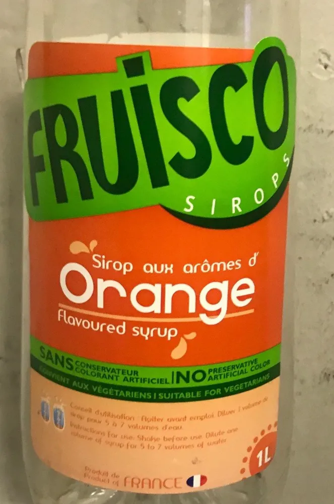 Sirop orange