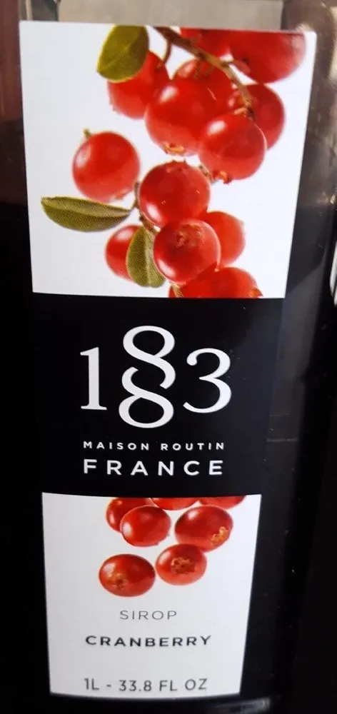 Sirop Cranberry