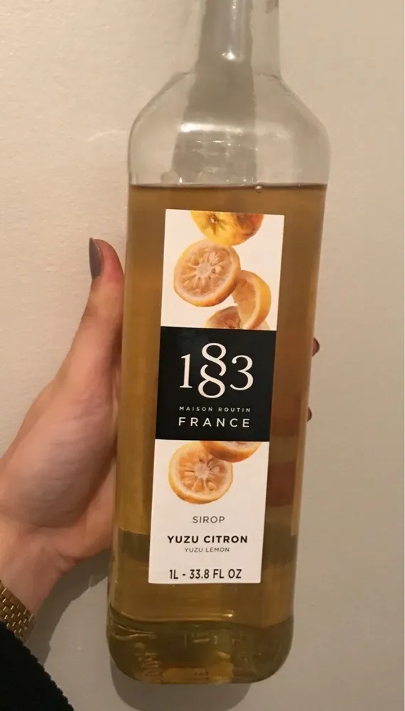 Sirop Yuzu citron