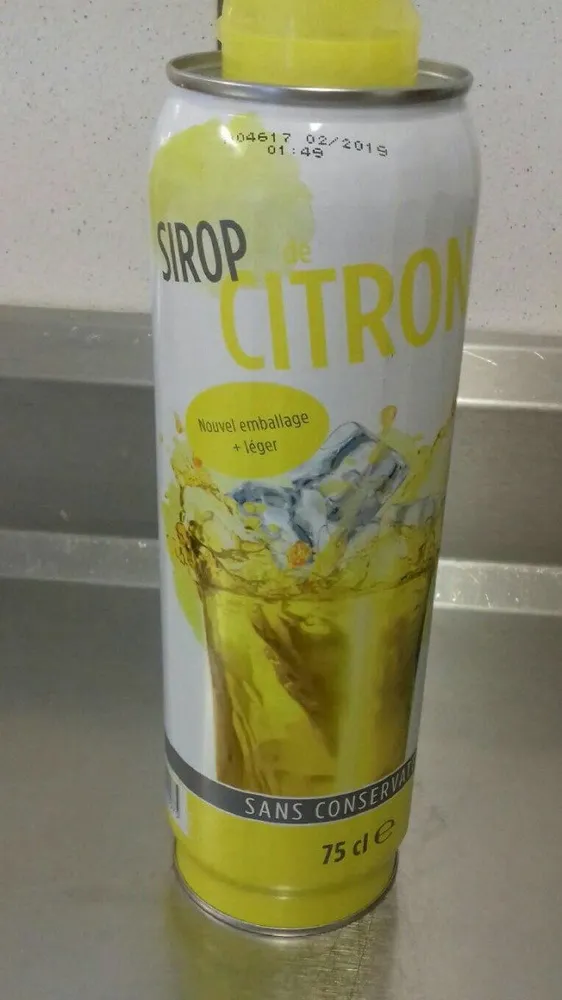 Sirop de citron