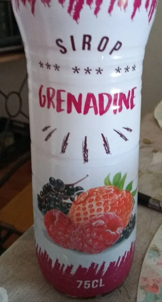 Strop de grenadine