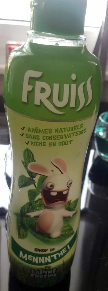 Sirop menthe Fruiss