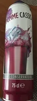 Sirop de pomme cassis
