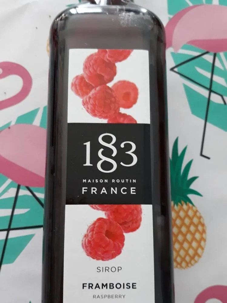 Sirop de framboise