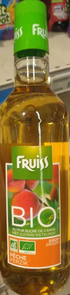Sirop de Pêche Bio