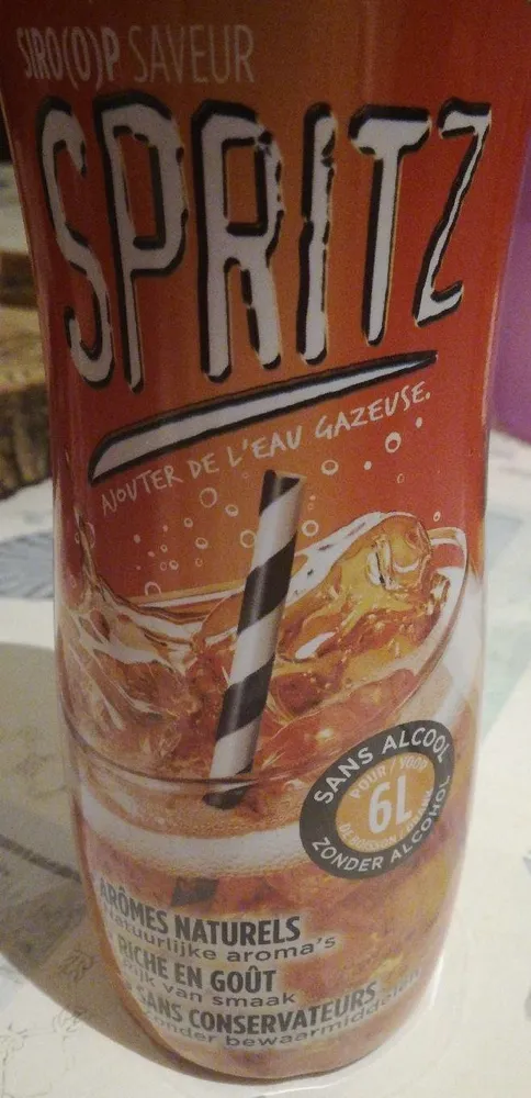 Sirop saveur spritz