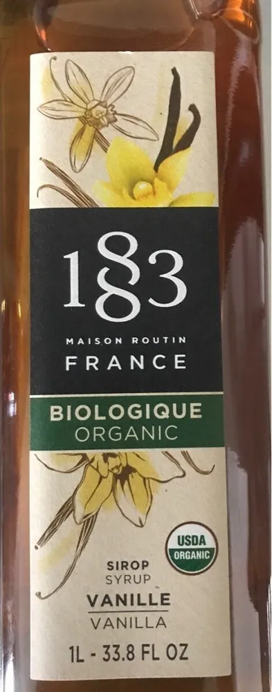 Sirop vanille