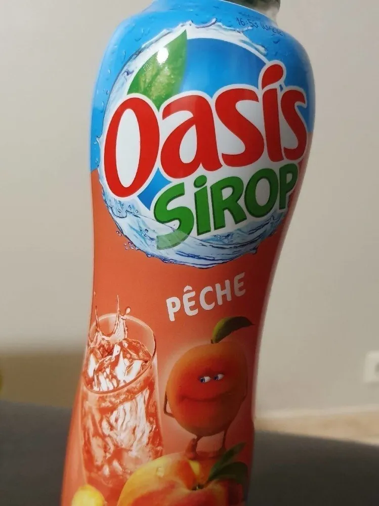 Oasis sirop pêche