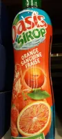 oasis sirop orange sanguine fraise
