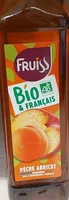 Sirop Fruiss pêche abricot bio
