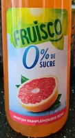 Fruisco 0% DE SUCRE parfum pamplemousse rose