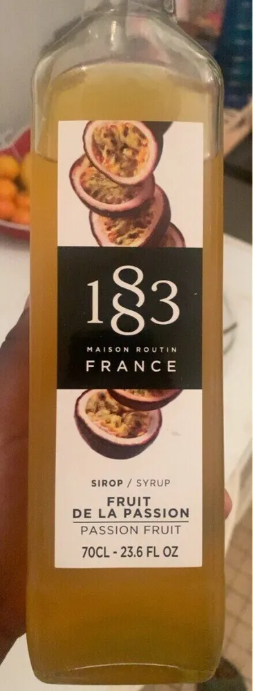 Passion fruit syrup