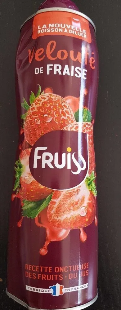 Fruiss sirop de fraise