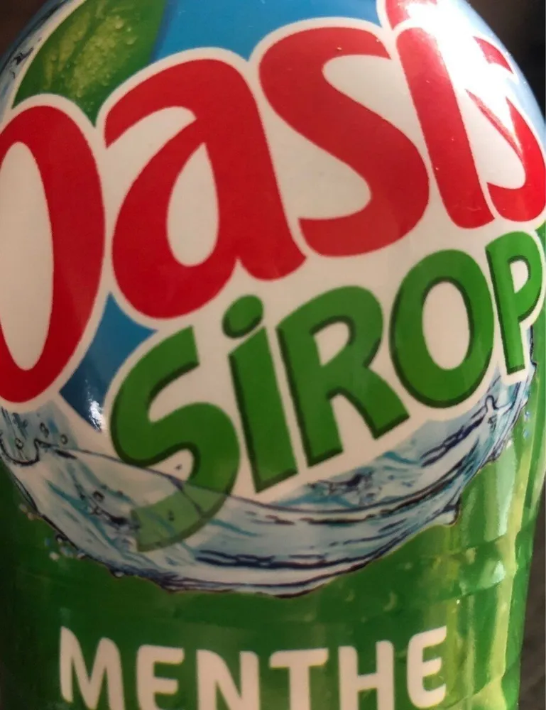 Sirop oasis menthe