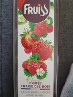 Sirop fraise des bois