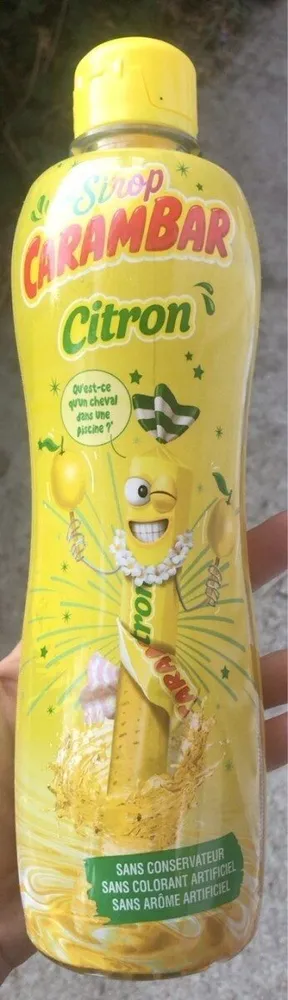 Sirop Carambar citron