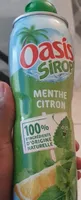 Oasis sirop menthe citron