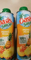 OASIS SIROP ANANAS PECHE 60 CL