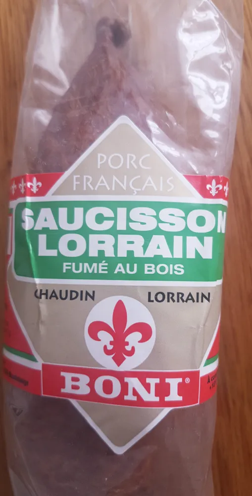 Saucisson Lorrain