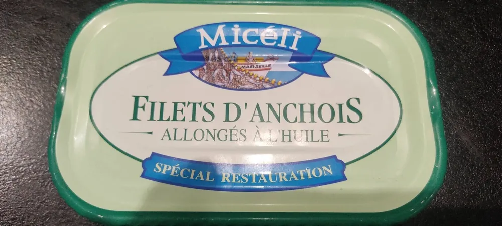 Filets d'anchois