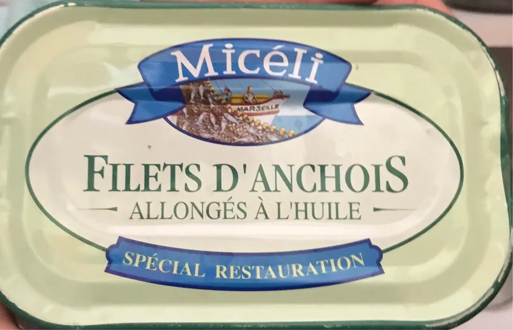 Filets d'anchois
