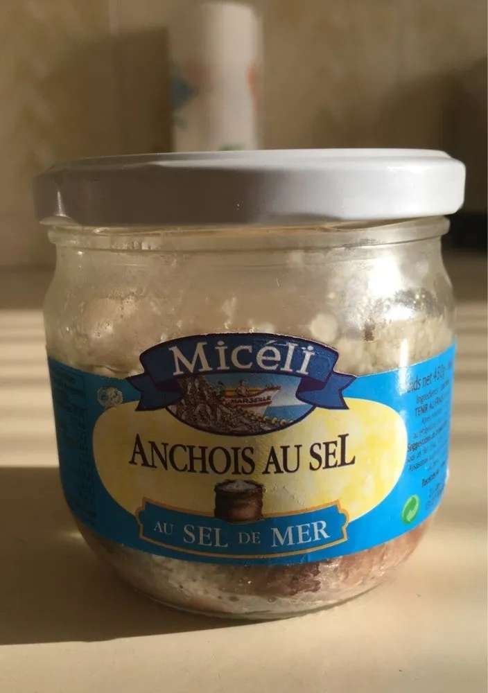Anchois au sel