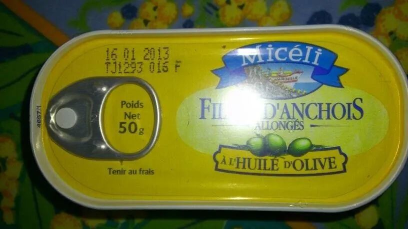 Filets d'anchois
