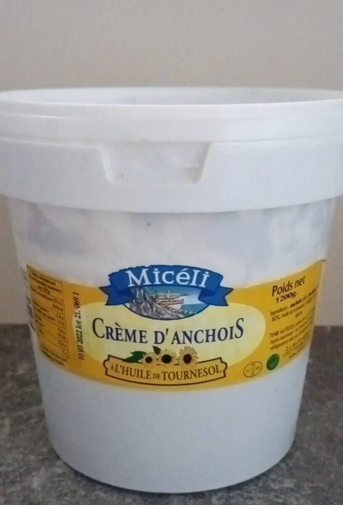 Crème d'anchois