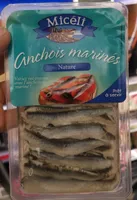 Miceli, Anchois marines, la barquette de