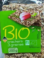 Crackers 3 Graines Bio