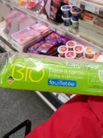 Pâte feuilletée bio