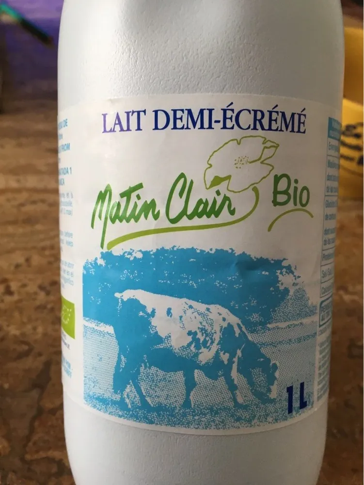 Lait demi-ecreme