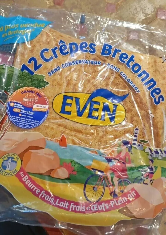 12 crêpes bretonnes