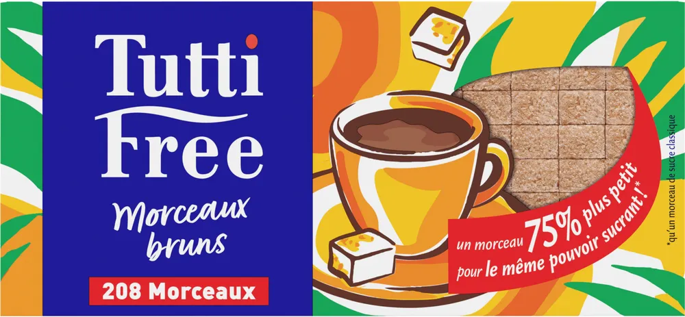208 Morceaux Bruns Tutti Free 290g