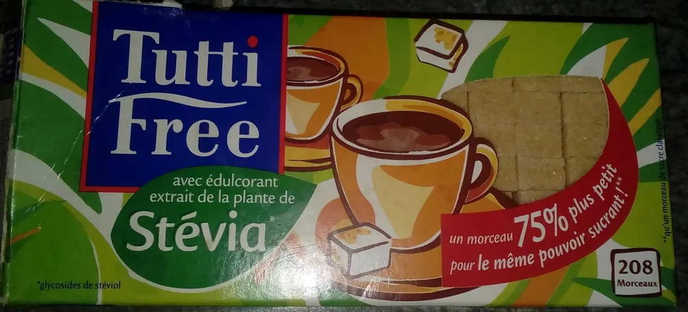 Tutti free morceaux brun stevia