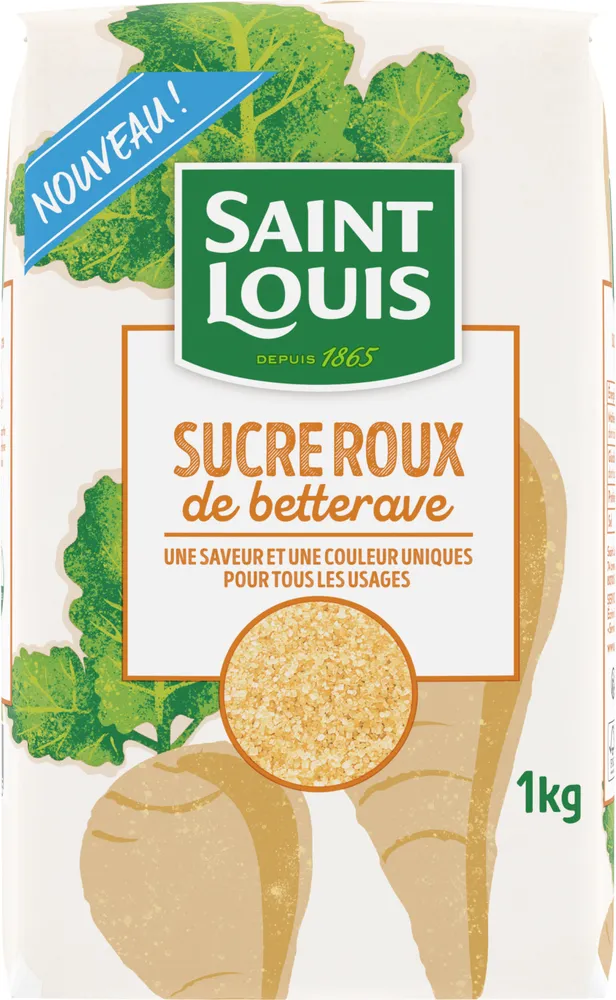 Sachet Sucre Roux de Betterave 1kg