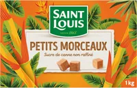 Petits Morceaux de sucre de canne non raffiné 1kg