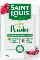 Sachet Sucre en Poudre Saint Louis 1kg
