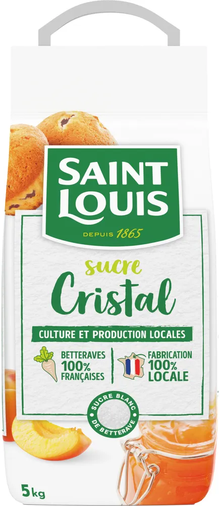 Sac Sucre Cristal Saint Louis 5kg