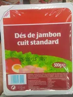 Dés de jambon cuit standard