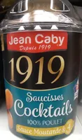 1919 Saucisses Cocktails 100% poulet Sauce Moutarde