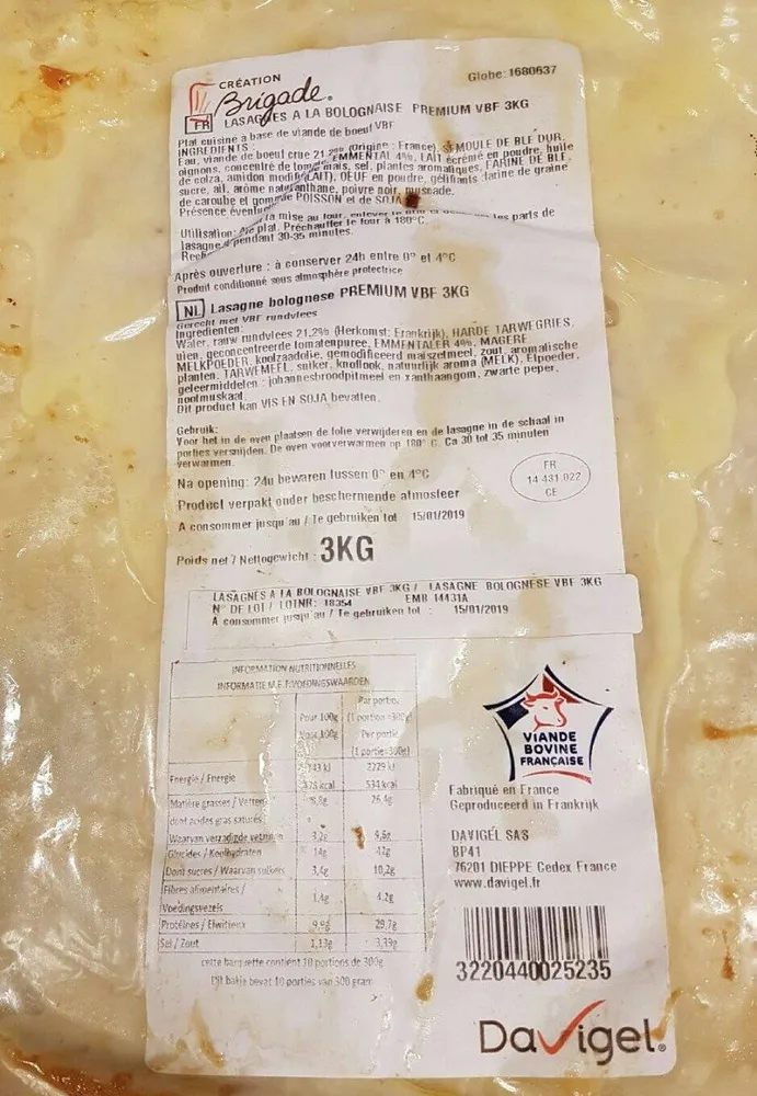 Lasagne bolognaise