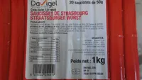 Saucisse de Strasbourg