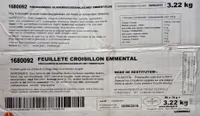 Feuilleté Croisillon Emmental