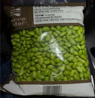 Feve d’edamame blanche surgelé