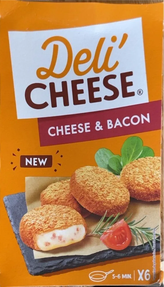 Cheese and bacon