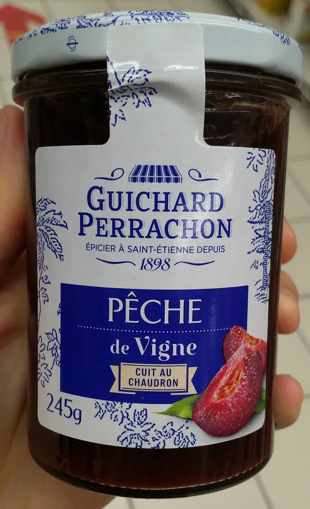 Confiture de Pêche de vigne