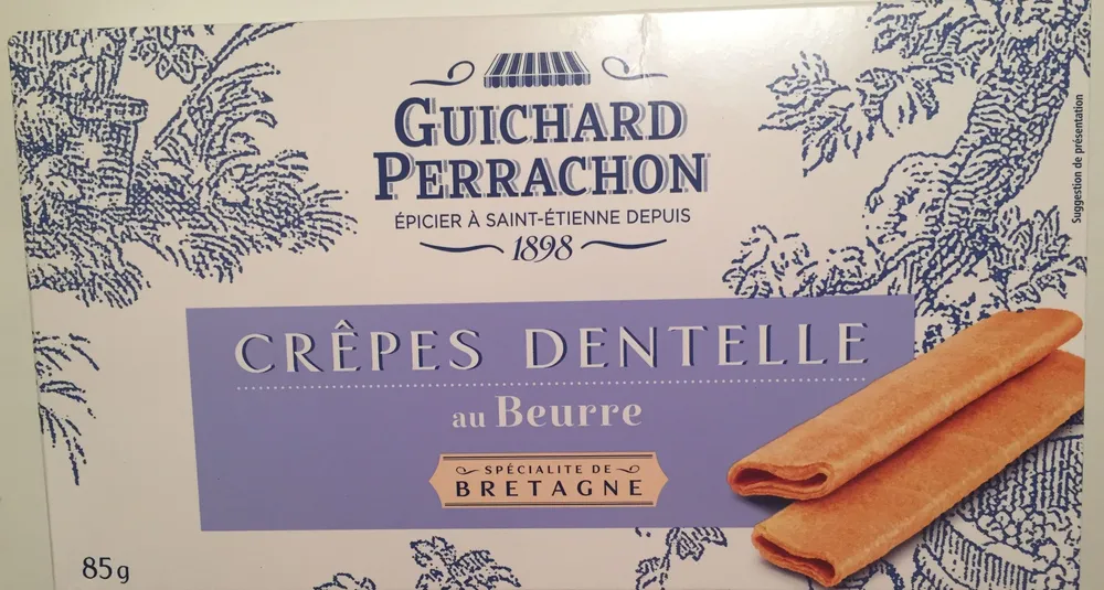 Crêpes dentelle au beurre