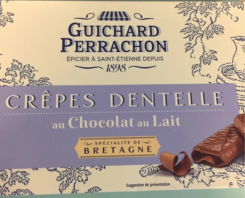 Crêpes dentelle au chocolat au lait